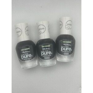 Sally Hansen Good.Kind.Pure Geode to‎ Joy- Nail Polish - Black Stone 3 pack